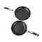 Othello 2-Piece Hard-Anodized Non-Stick Fry Pan Cookware Set, Black CH-AP2 - alternate 1